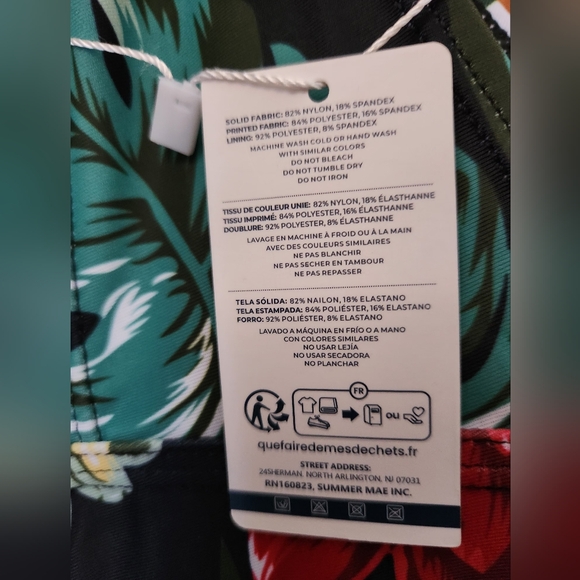 SummerMae One Piece  Skirted Swimsuit - Picture 7 of 8